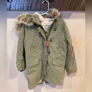 Boden Sherpa lined hooded utility jacket